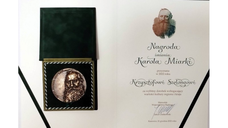 Nagroda im. Karola Miarki (fot. Książnica Cieszyńska)